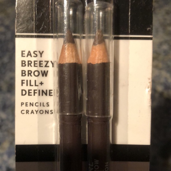 COVERGIRL EASY BREEZY BROW FILL & DEFINE BROW PENCILS•2pk•sharpener•NIP - Picture 6 of 9